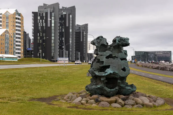 Reykjavik Iceland July 2022 Seafront Reykjavik Iceland — ストック写真