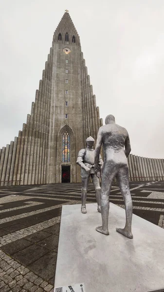 Reykjavik Iceland July 2022 Cathedral Reykjavik Iceland — Stockfoto