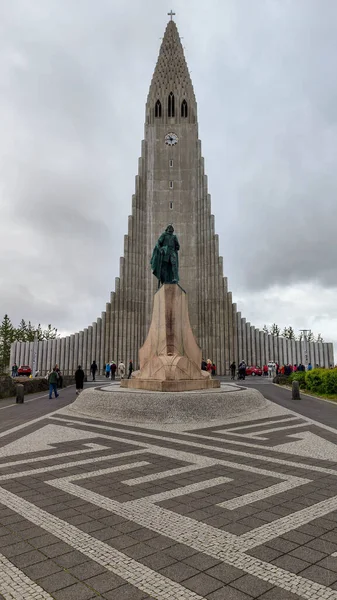 Reykjavik Iceland July 2022 Cathedral Reykjavik Iceland — Stockfoto