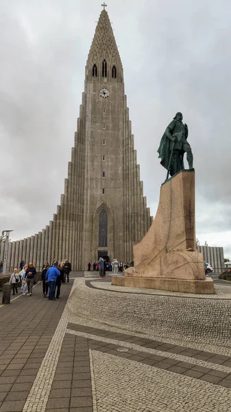 Reykjavik Iceland July 2022 Cathedral Reykjavik Iceland — Stockfoto
