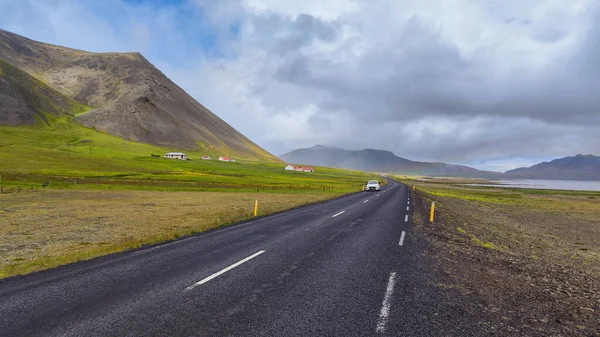 View Road Snaefellsnes Penisola Iceland — Stockfoto