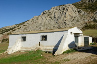 View at a rural house on Andalucia in Spain