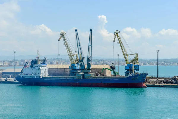 Δυρράχιο Αλβανία Μαΐου 2022 Λιμάνι Του Δυρραχίου Στην Αλβανία — Φωτογραφία Αρχείου