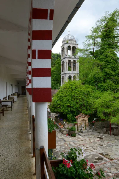 View Monastery Agathon Greece — Stockfoto