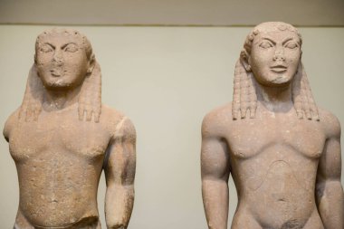 Delphi, Greece - 21 May 2022: the archaeological museum of Delphi on Greece