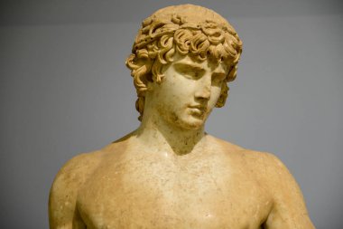 Delphi, Greece - 21 May 2022: the archaeological museum of Delphi on Greece