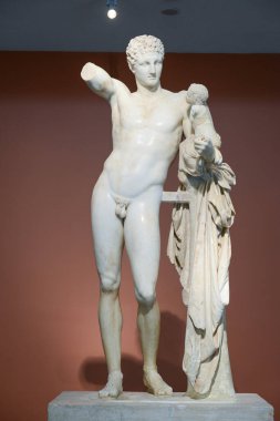 Olympia, Yunanistan - 25 Mayıs 2022: Yunanistan Arkeoloji Müzesi