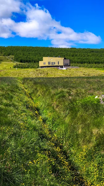 Вид Сучасний Будинок Ісландії — стокове фото