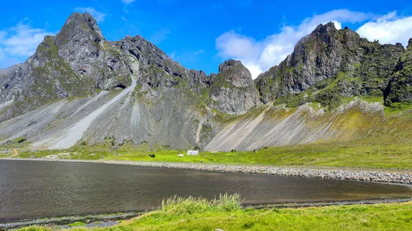 Utsikt Över Havet Nära Hofn Island — Stockfoto