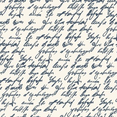 soyut Dikişsiz el yazma modeli