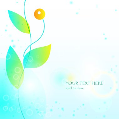 Şube kartı şablonu. eps10