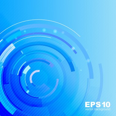 techno yeşil arka plan - vektör çizim