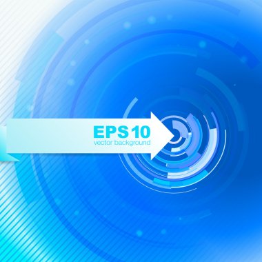 techno yeşil arka plan - vektör çizim