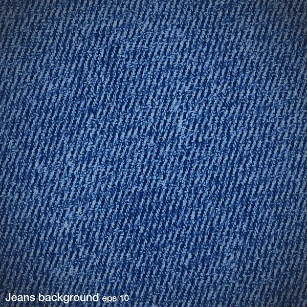 Textura jeans de diseño. Eps10 — Vector de stock