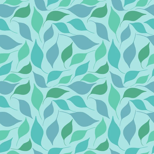 Seamless pattern with leaves — Stock Vector