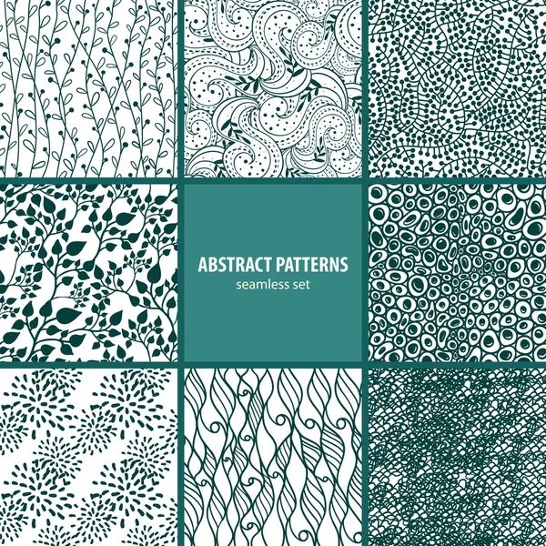 Colección de patrones sin costura Gráficos Vectoriales