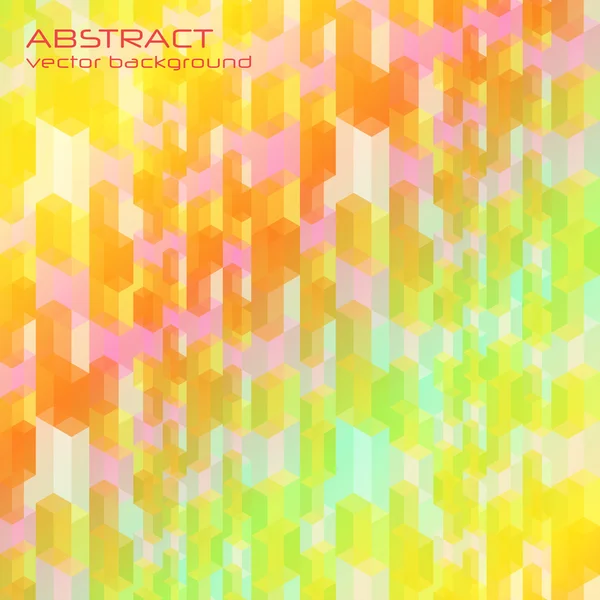 Vektor abstrakter mehrfarbiger Hintergrund mit Polygonen — Stockvektor