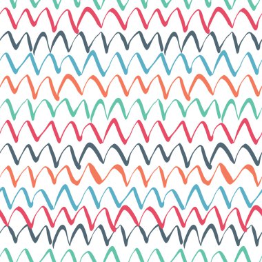 kesintisiz renkli sanatsal desen