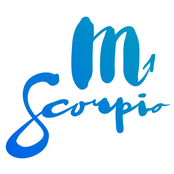 Signo del zodíaco "Escorpio " — Archivo Imágenes Vectoriales