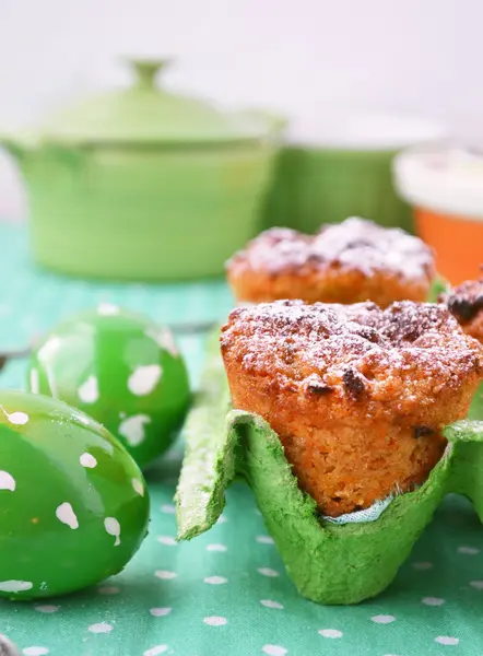 Karotten-Muffins — Stockfoto