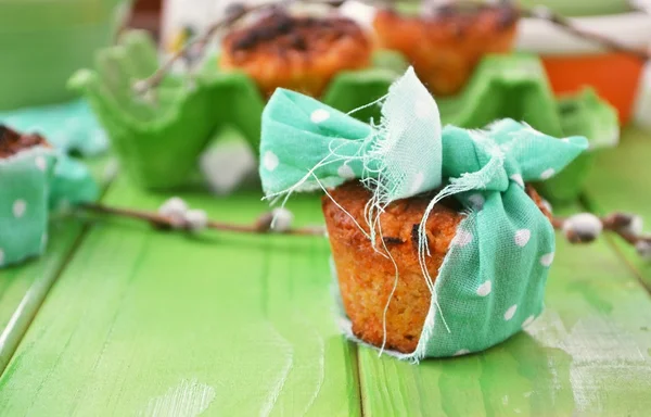 Muffins de cenoura — Fotografia de Stock