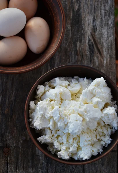 Cottage cheese — Stock Photo, Image