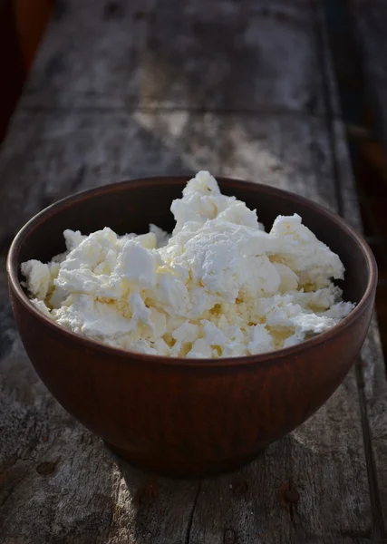 Cottage cheese — Stock Photo, Image