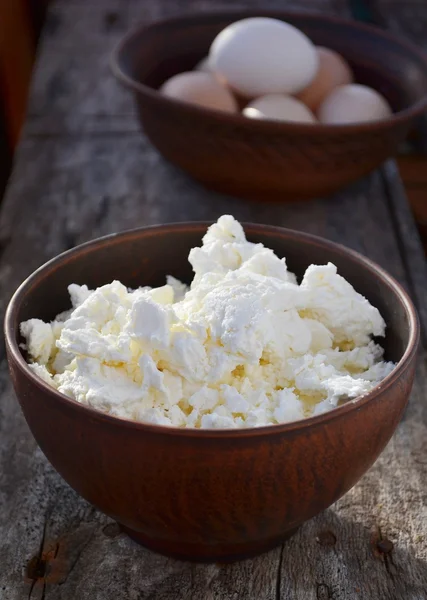 Cottage cheese — Stock Photo, Image