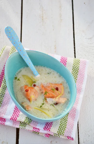 Sopa de peixe — Fotografia de Stock