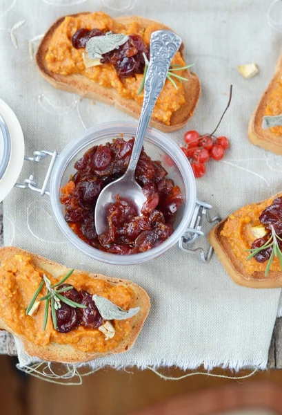 Bruschetta — Fotografia de Stock