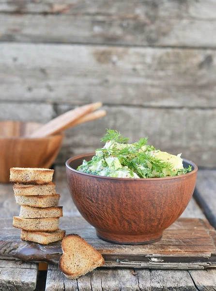 Salade de pommes de terre — Photo