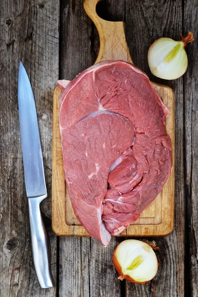 Carne de peral cruda — Foto de Stock