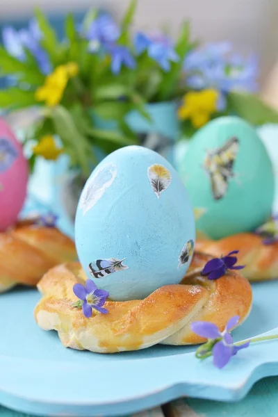 イースターカラーの卵 — ストック写真