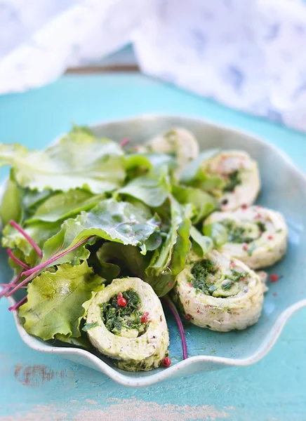 Chicken roll — Stock Photo, Image