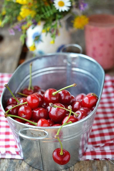 Cherry berries — Stock Photo, Image