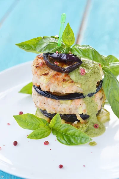 Croqueta de pescado — Foto de Stock