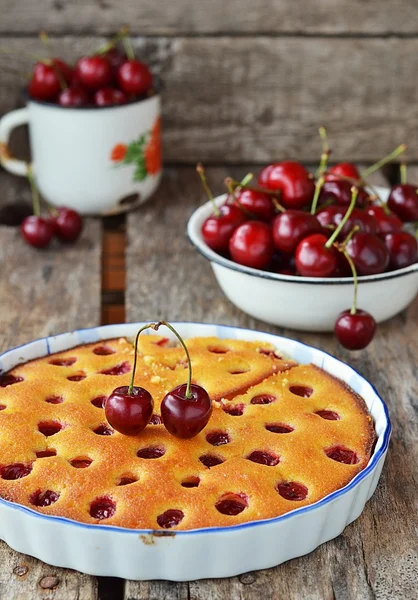 Tarta de cereza — Foto de Stock