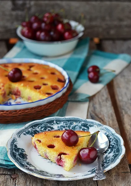 Tarta de cereza —  Fotos de Stock