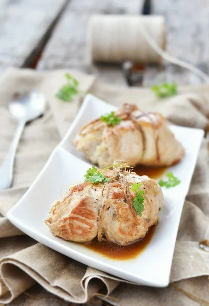 Turkey roll — Stock Photo, Image