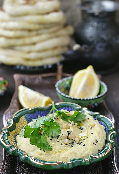 Hummus — Foto Stock