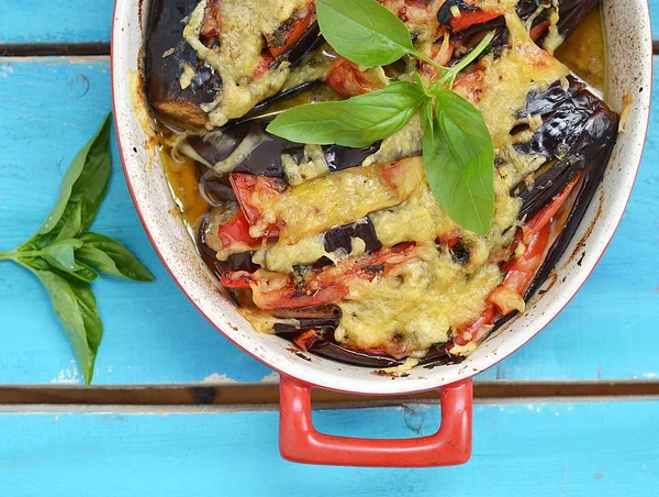 Berenjena al horno — Foto de Stock