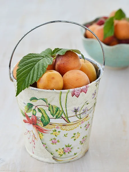 Frutas de albaricoque — Foto de Stock