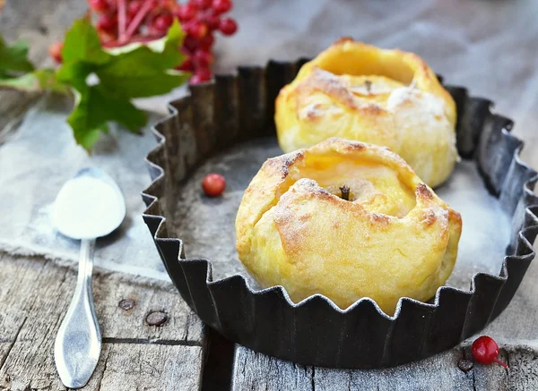 Bakade äpplen — Stockfoto