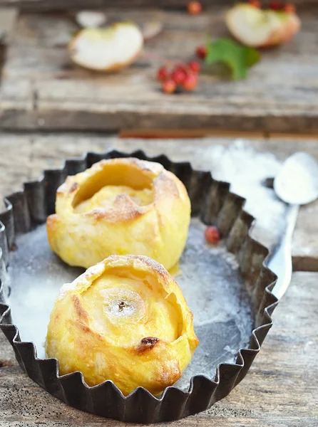 Bakade äpplen — Stockfoto