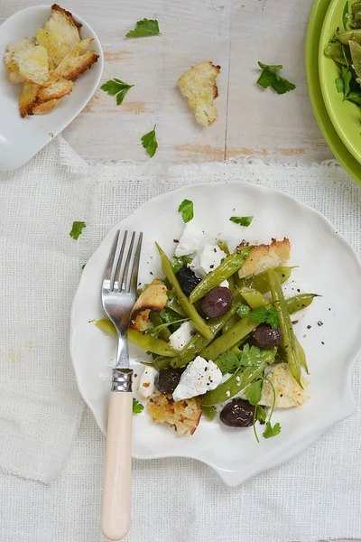 Ensalada de judías verdes —  Fotos de Stock