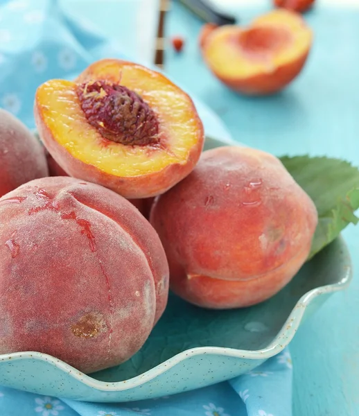Peaches.Fruits — Zdjęcie stockowe