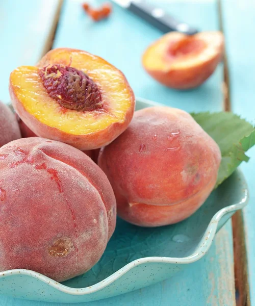 Peaches.Fruits — Stockfoto