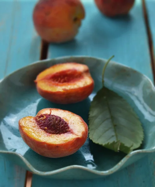 Peaches.Fruits — Stockfoto