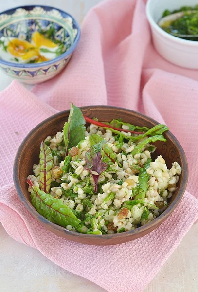 Barley salad — Stock Photo, Image