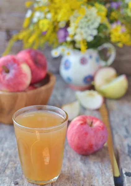 Succo di mele — Foto Stock